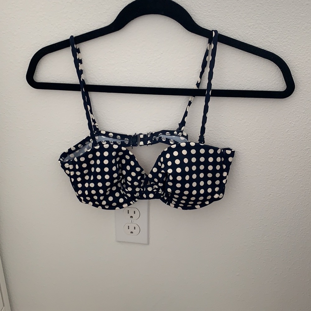 J. Crew polka dot bikini